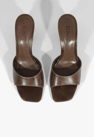 Leena Leather Sandal Root Brown