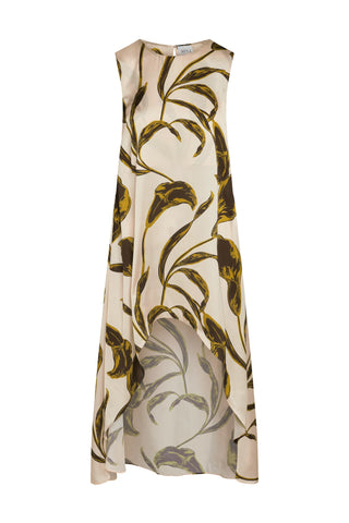 Sabine Dress Mahogany Calla Lily