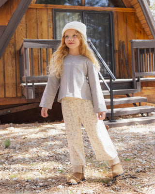 Wide Leg Pant Meadow Natural