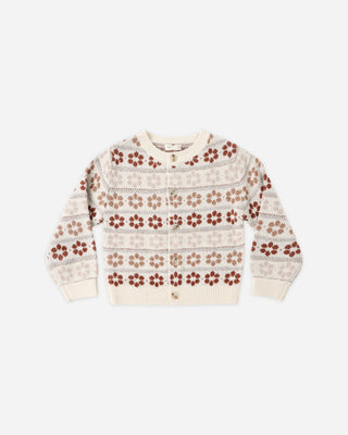Cheyenne Cardigan Flower Fair Isle