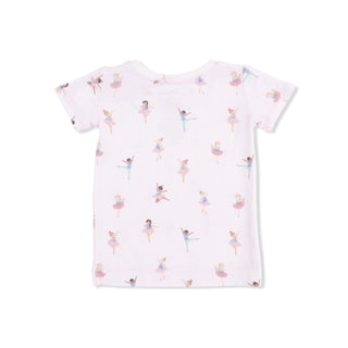 Petite Ballet Loungewear Short Set