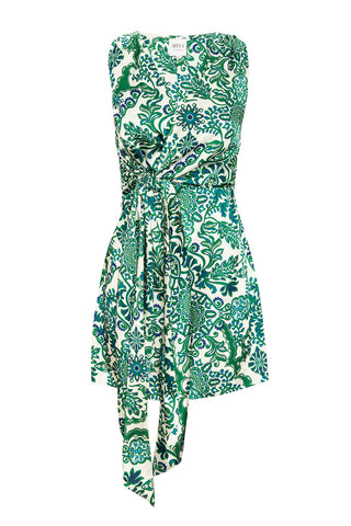 Sakina Dress Reflective Botanical