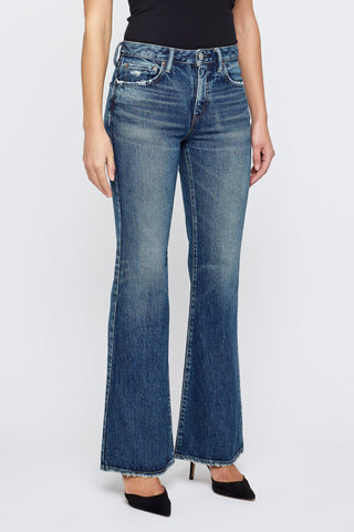 70s Flare Lismore Dark Blue Jeans