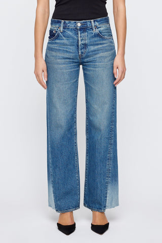 Panel Wide Jeans Holyoke Blue