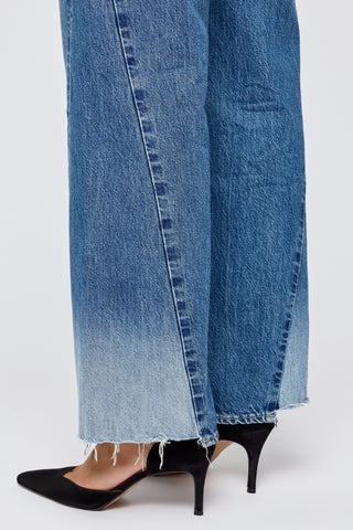 Panel Wide Jeans Holyoke Blue