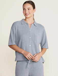 CozyChic Ultra Lite® Cropped Short Sleeve Shirt