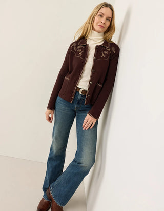 Souvenir Cardigan Dark Chocolate