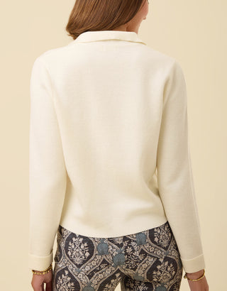 Pippa Cardigan Antique White