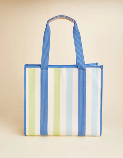 Boat Tote Overboard Stripe