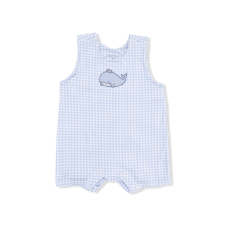 Bubbly Sailor Whales Blue Sleeveless Jon Jon