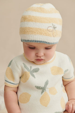 CozyChic Lite Baby Lemon Stripe Canary Beanie