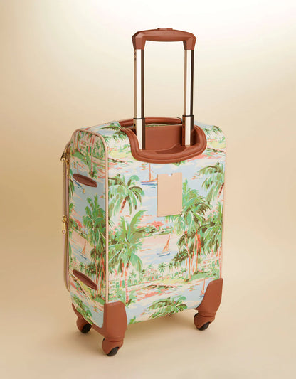 Expandable Rolling 20" Suitcase Coastal Dreams