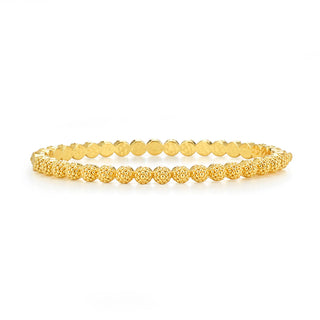 Berry Eternity Petite Hinged Bangle Gold