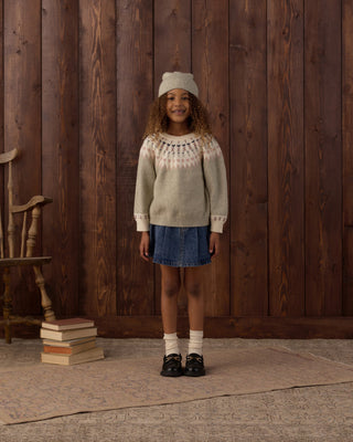 Fair Isle Sweater Sage