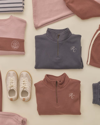 Half-Zip Sweatshirt Mulberry