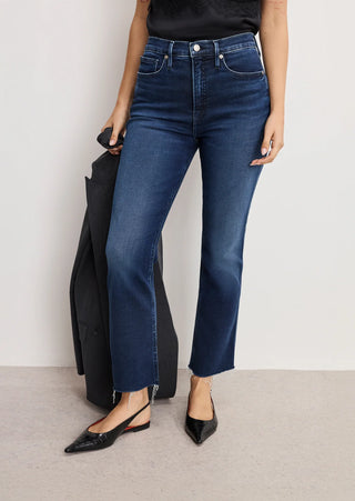Soft Tech Good Kick Flare Jeans Indigo