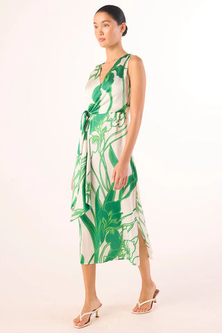 Kina Dress Winding Iris