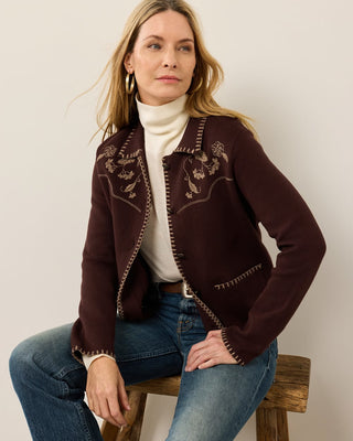 Souvenir Cardigan Dark Chocolate