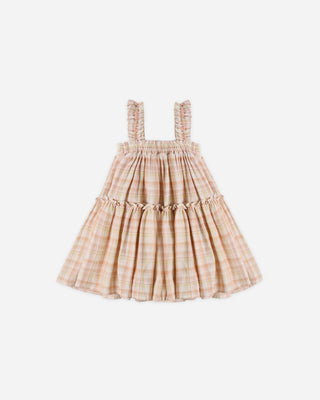 Cicily Dress Summer Plaid