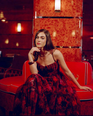 Amara Tea Length Gown