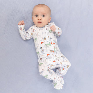 Home Run Baseball 2-Way Zipper Footie