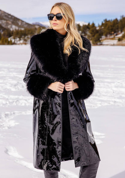 Girl Crush Maxi Coat Black