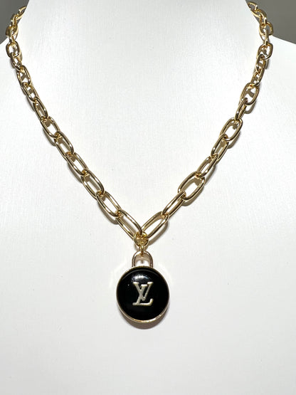 Louis Vuitton Paperclip Chain Necklace