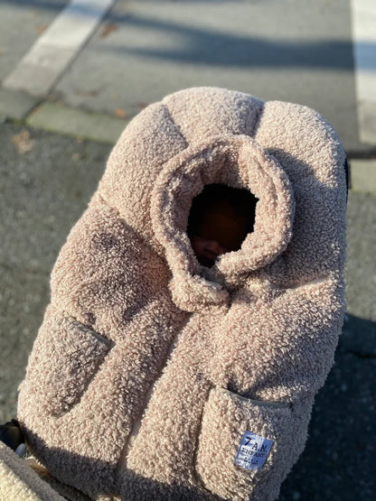 CAR SEAT COCOON - TEDDY