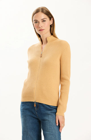 Chatham Rib Cardigan Camel