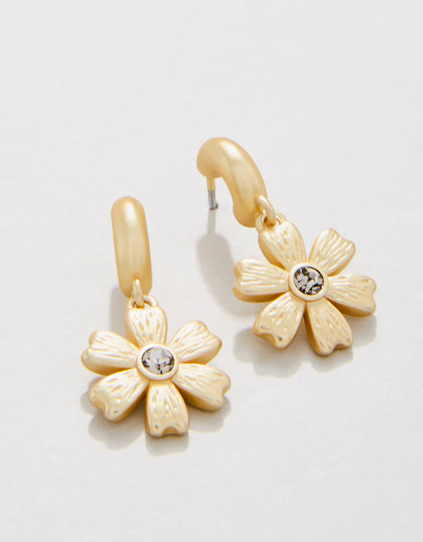 Chicory Earrings Crystal