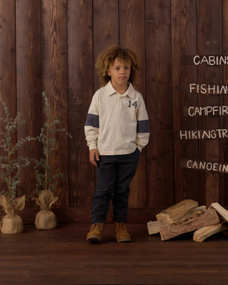 Rugby Polo Midnight Natural