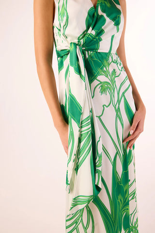 Kina Dress Winding Iris