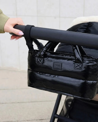 Romy Stroller Organizer Black Liquid Shine