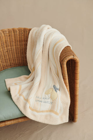 CozyChic Lemon Stroller Blanket Daffodil