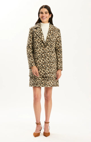 Shannon Leopard Coat Multi