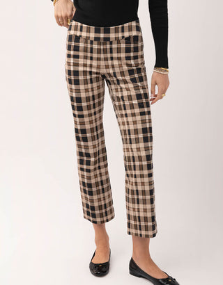 Maren Kick Flare Pant Tabby Plaid