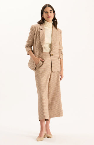 Taylor Houndstooth Blazer Multi