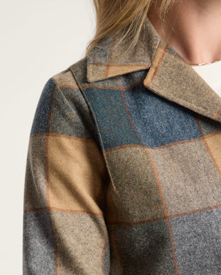 The Original ‘49er Jacket Camel Block Plaid