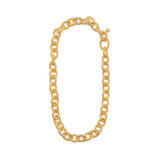 Victoria Small Chain Necklace 18” Gold