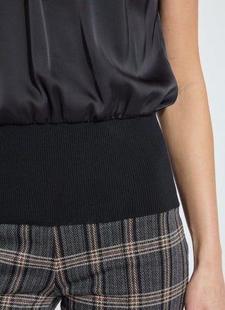 Indira Mixmedia Scarf Blouse