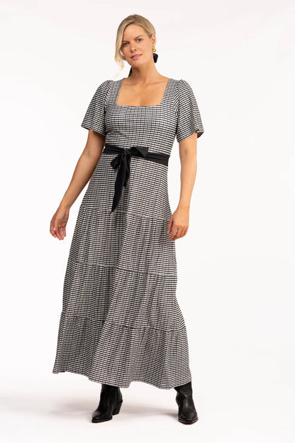 Lane French Gingham Dress