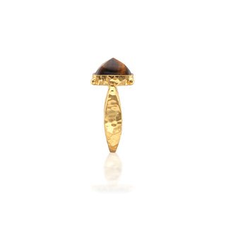 Mystic Eye Gem Ring Tigers Eye