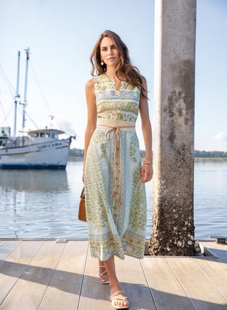 Marykate Midi Dress Heritage Boho Paisley