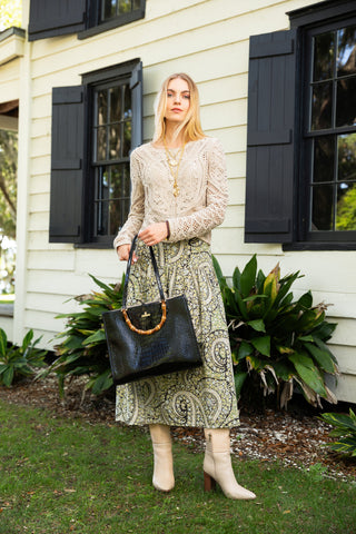 Siren Luna Leather Tote