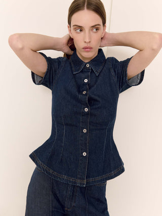 Joice Short Sleeve Shirt Inkwell