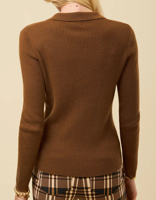 Nellie Sweater Polo Toffee