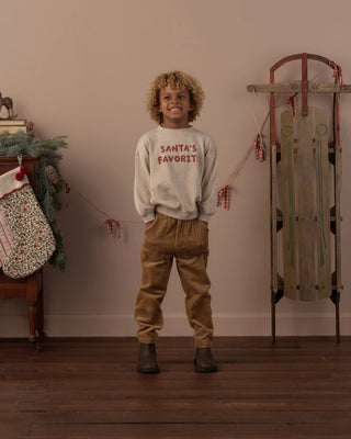 Relaxed Sweatshirt Santa’s Favorite