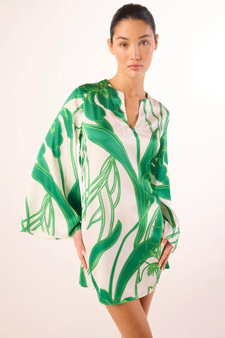 Dusty Dress Winding Iris