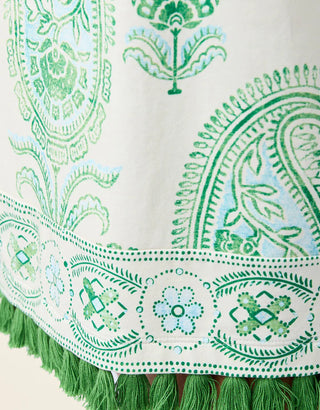 Kit Jersey Dress Flagler Paisley Green