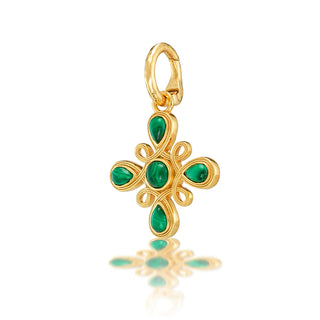 Monique Gem Pendant Malachite